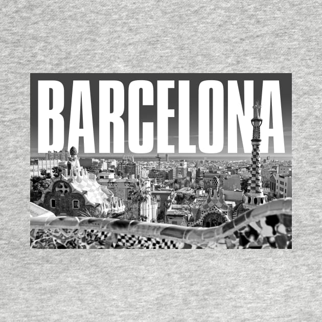 Barcelona Cityscape by PLAYDIGITAL2020